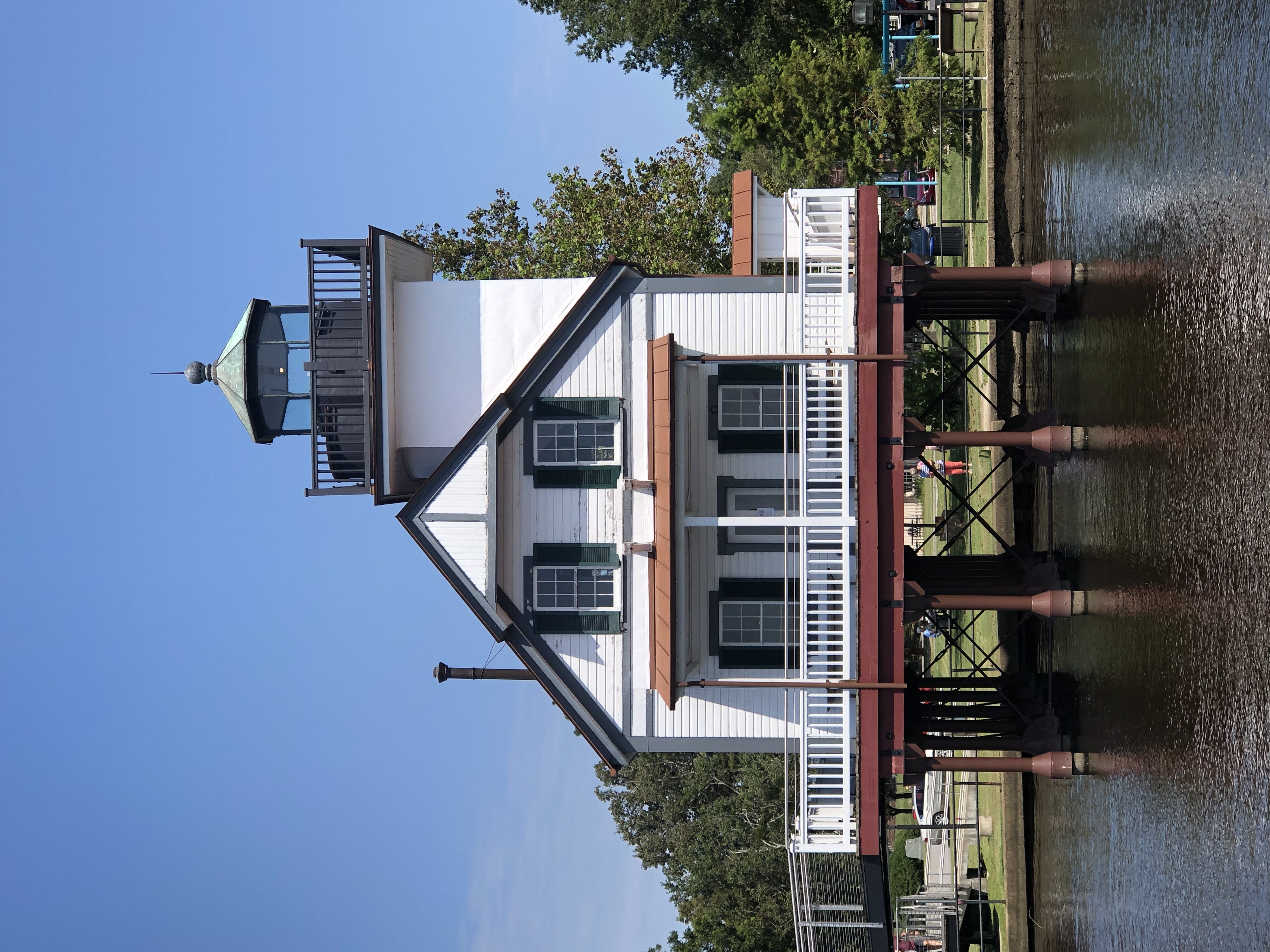 The Roanoke River Lighthouse in Edenton, NC