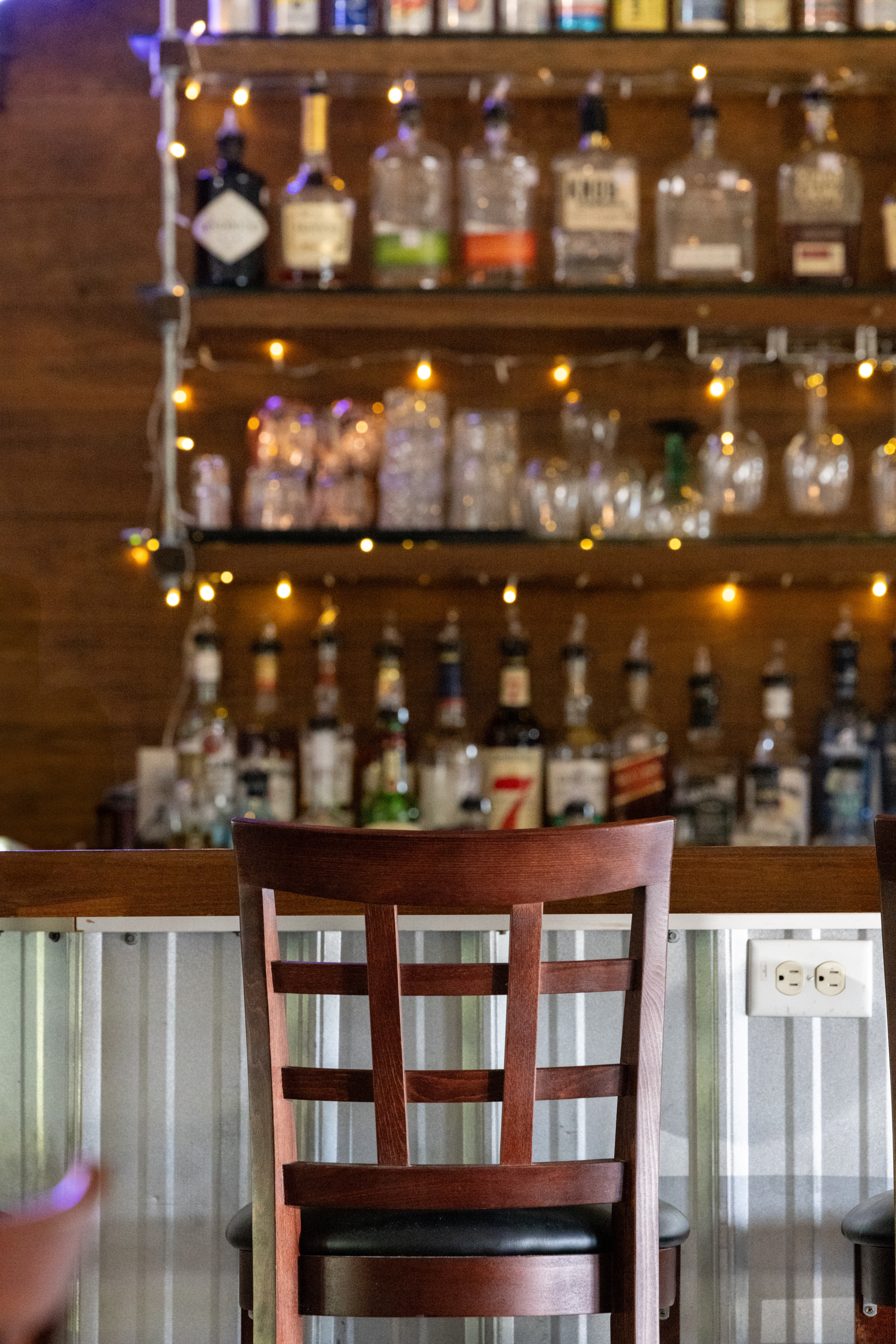 The Grill at Salmon Creek porch entrance at Occano